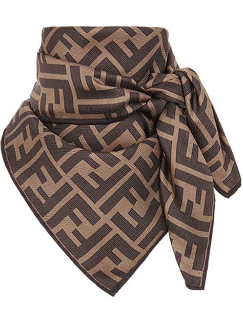 foulard cotone fendi